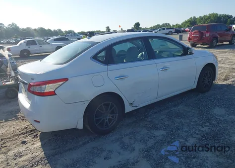 2015 Nissan Sentra Sv from USA, damaged, VIN 3N1AB7AP7FY316998